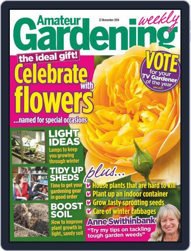 Amateur Gardening November 17th, 2014 Digital Back Issue Cover