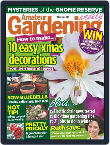 Amateur Gardening December 8th, 2014 Digital Back Issue Cover