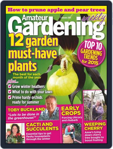 Amateur Gardening December 22nd, 2014 Digital Back Issue Cover