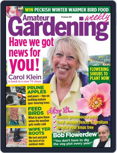Amateur Gardening December 29th, 2014 Digital Back Issue Cover