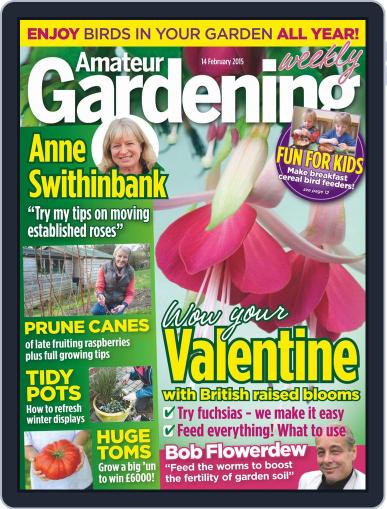 Amateur Gardening February 6th, 2015 Digital Back Issue Cover