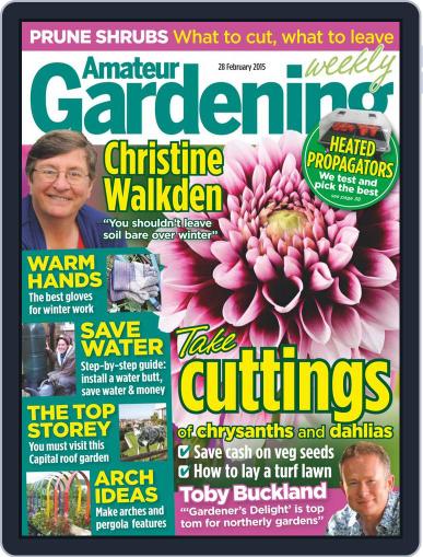 Amateur Gardening February 23rd, 2015 Digital Back Issue Cover