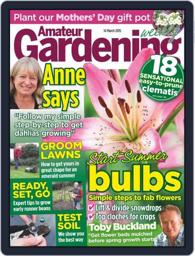 Amateur Gardening March 9th, 2015 Digital Back Issue Cover