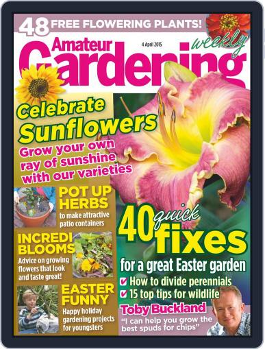 Amateur Gardening March 30th, 2015 Digital Back Issue Cover