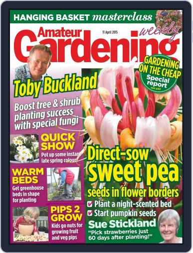 Amateur Gardening April 6th, 2015 Digital Back Issue Cover