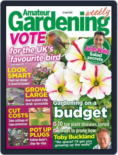 Amateur Gardening April 20th, 2015 Digital Back Issue Cover