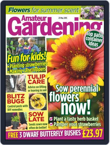 Amateur Gardening May 18th, 2015 Digital Back Issue Cover