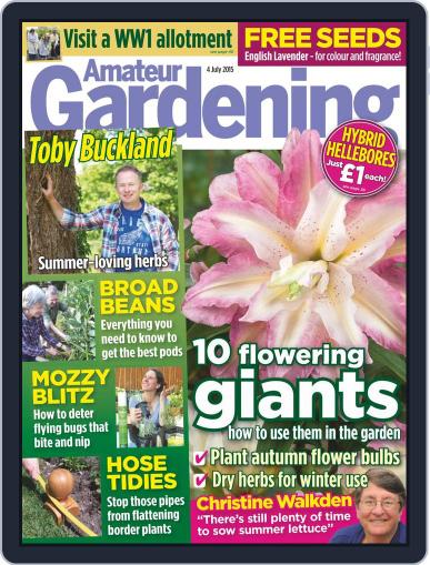 Amateur Gardening June 29th, 2015 Digital Back Issue Cover