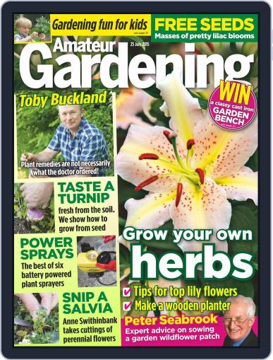 Amateur Gardening July 20th, 2015 Digital Back Issue Cover