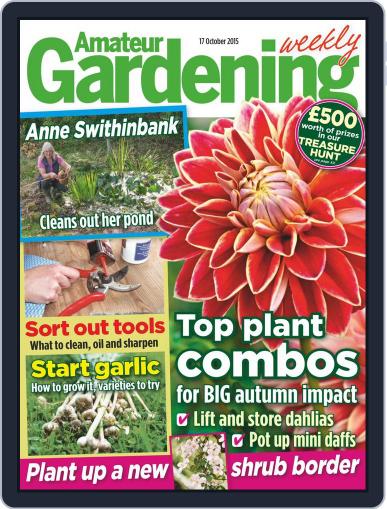 Amateur Gardening October 17th, 2015 Digital Back Issue Cover