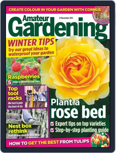 Amateur Gardening November 17th, 2015 Digital Back Issue Cover