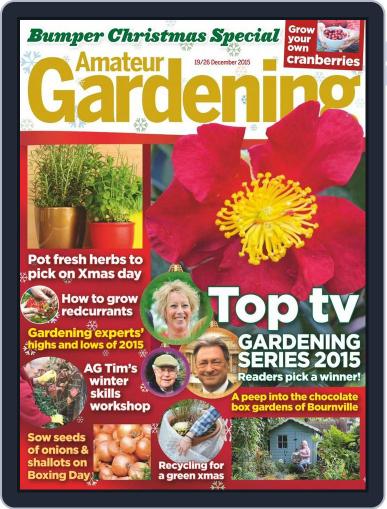 Amateur Gardening December 15th, 2015 Digital Back Issue Cover