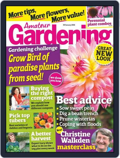 Amateur Gardening January 26th, 2016 Digital Back Issue Cover