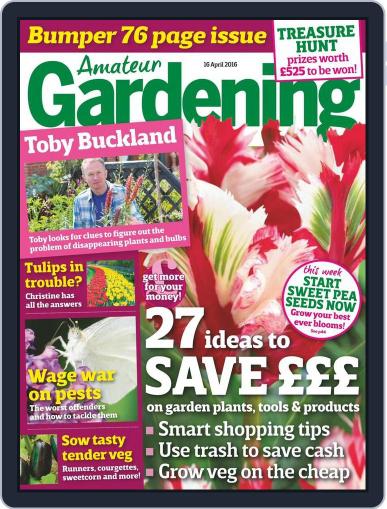 Amateur Gardening April 12th, 2016 Digital Back Issue Cover