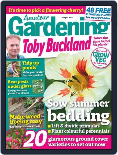 Amateur Gardening April 19th, 2016 Digital Back Issue Cover