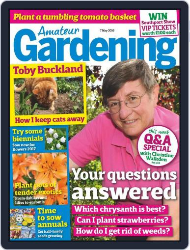 Amateur Gardening May 3rd, 2016 Digital Back Issue Cover