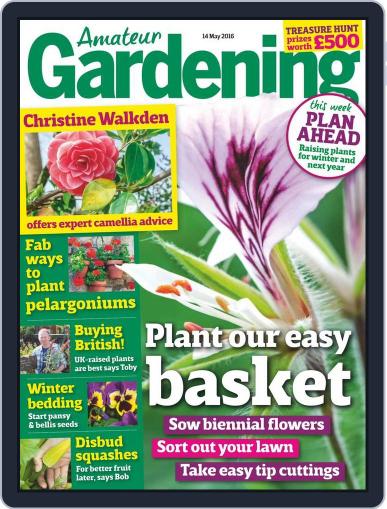 Amateur Gardening May 10th, 2016 Digital Back Issue Cover
