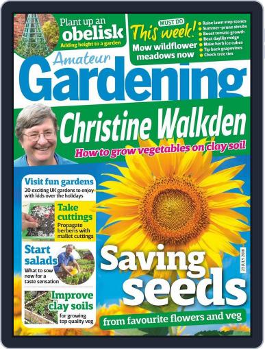 Amateur Gardening July 19th, 2016 Digital Back Issue Cover