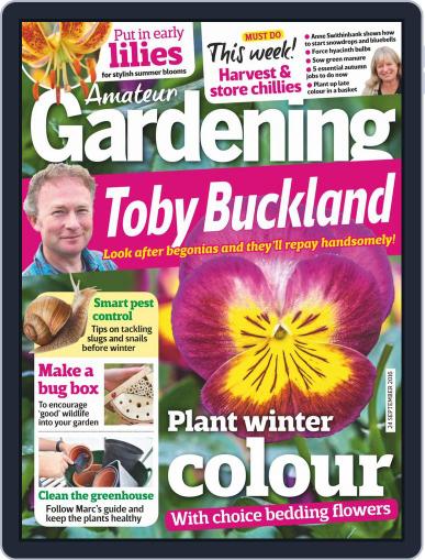 Amateur Gardening September 24th, 2016 Digital Back Issue Cover