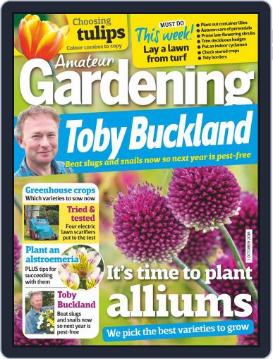 Amateur Gardening October 1st, 2016 Digital Back Issue Cover