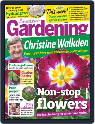 Amateur Gardening October 8th, 2016 Digital Back Issue Cover