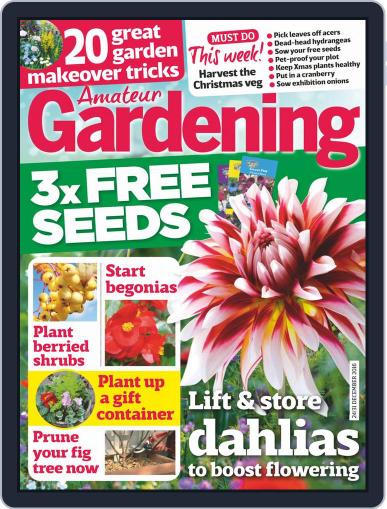 Amateur Gardening December 24th, 2016 Digital Back Issue Cover