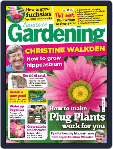 Amateur Gardening February 18th, 2017 Digital Back Issue Cover
