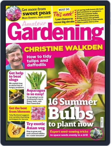 Amateur Gardening March 28th, 2017 Digital Back Issue Cover