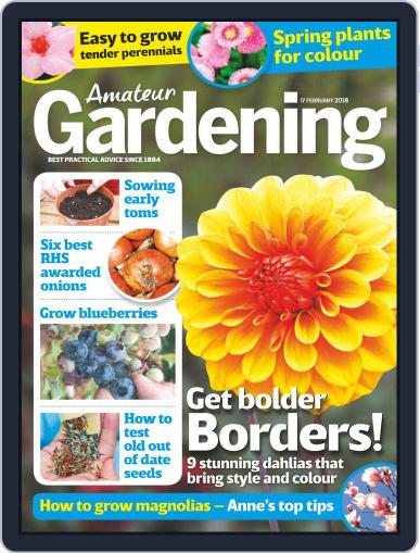 Amateur Gardening February 17th, 2018 Digital Back Issue Cover