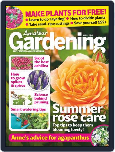 Amateur Gardening July 28th, 2018 Digital Back Issue Cover