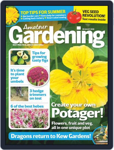 Amateur Gardening August 18th, 2018 Digital Back Issue Cover