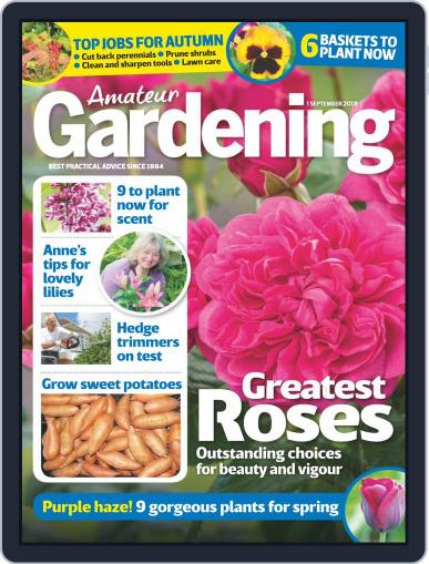 Amateur Gardening September 1st, 2018 Digital Back Issue Cover
