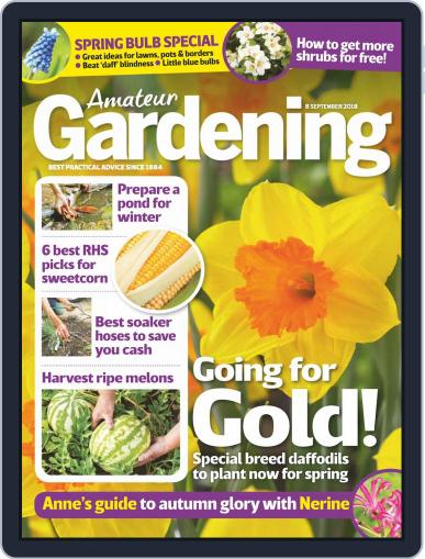 Amateur Gardening September 8th, 2018 Digital Back Issue Cover