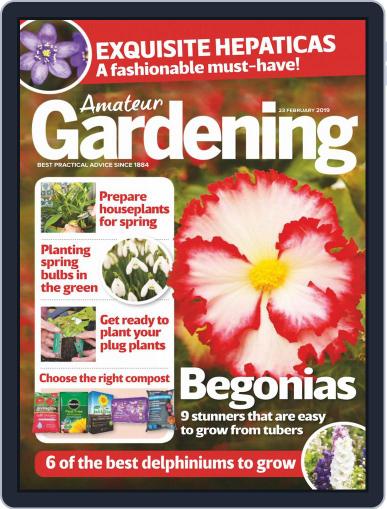 Amateur Gardening February 23rd, 2019 Digital Back Issue Cover