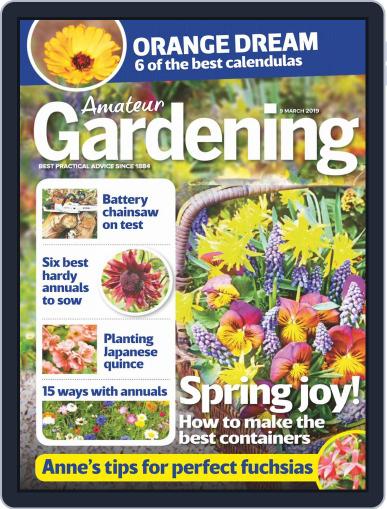 Amateur Gardening March 9th, 2019 Digital Back Issue Cover