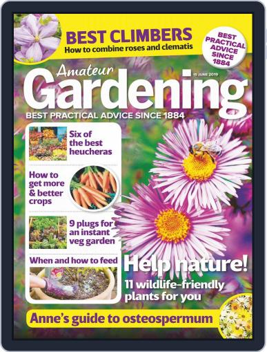 Amateur Gardening June 15th, 2019 Digital Back Issue Cover