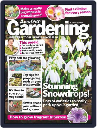 Amateur Gardening January 18th, 2020 Digital Back Issue Cover