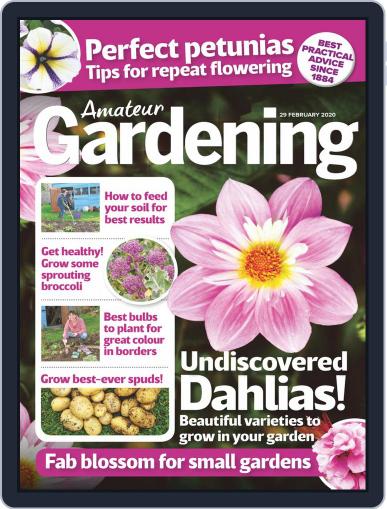 Amateur Gardening February 29th, 2020 Digital Back Issue Cover