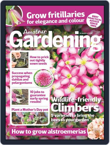 Amateur Gardening March 14th, 2020 Digital Back Issue Cover