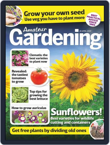 Amateur Gardening April 25th, 2020 Digital Back Issue Cover