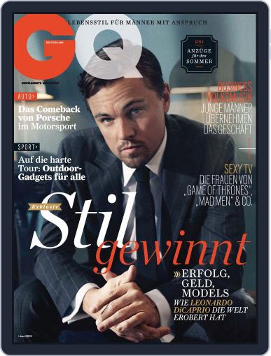 GQ Magazin Deutschland May 8th, 2013 Digital Back Issue Cover