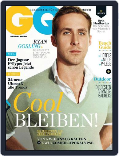 GQ Magazin Deutschland June 12th, 2013 Digital Back Issue Cover