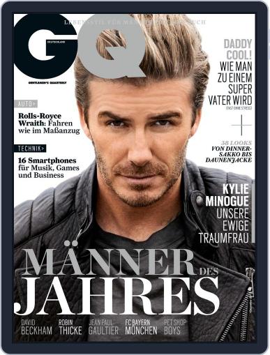 GQ Magazin Deutschland November 14th, 2013 Digital Back Issue Cover