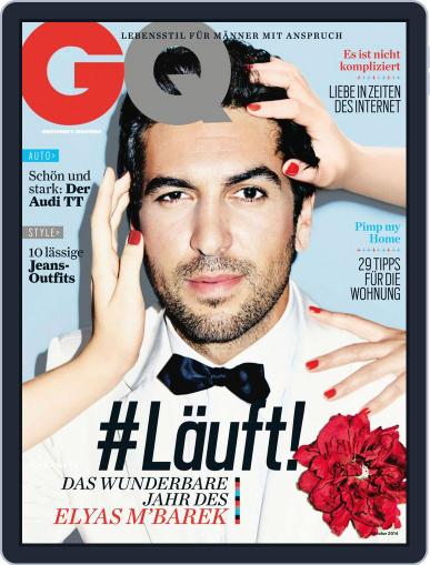 GQ Magazin Deutschland September 16th, 2014 Digital Back Issue Cover