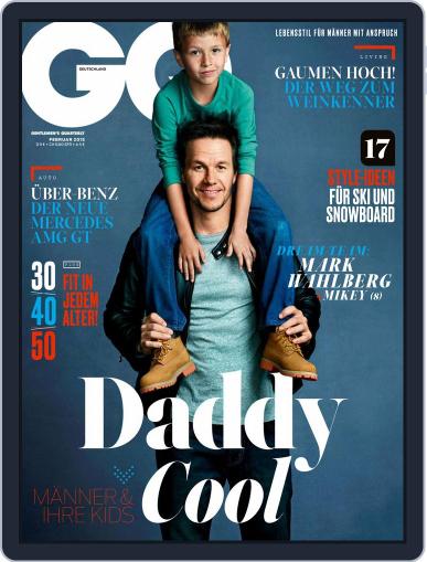 GQ Magazin Deutschland January 14th, 2015 Digital Back Issue Cover