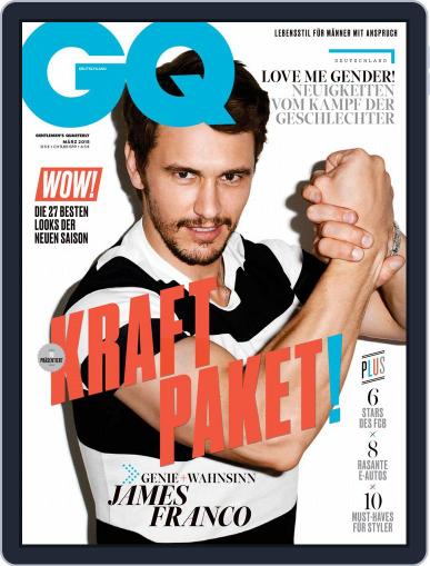 GQ Magazin Deutschland February 11th, 2015 Digital Back Issue Cover
