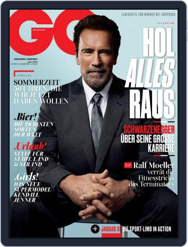 GQ Magazin Deutschland June 10th, 2015 Digital Back Issue Cover