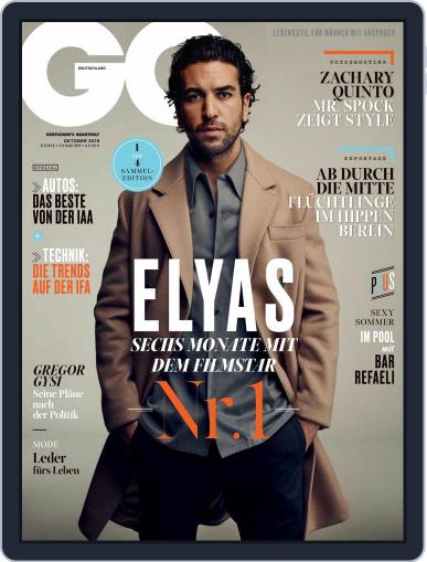 GQ Magazin Deutschland October 1st, 2015 Digital Back Issue Cover