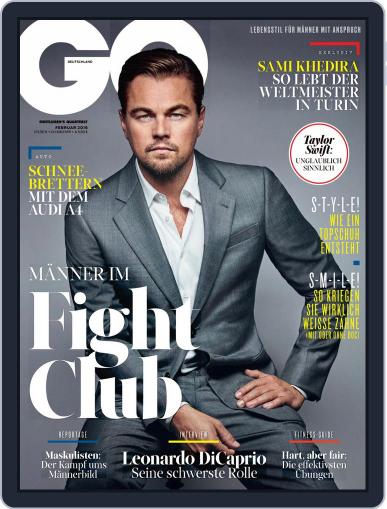 GQ Magazin Deutschland February 1st, 2016 Digital Back Issue Cover
