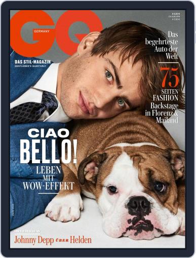 GQ Magazin Deutschland March 1st, 2018 Digital Back Issue Cover